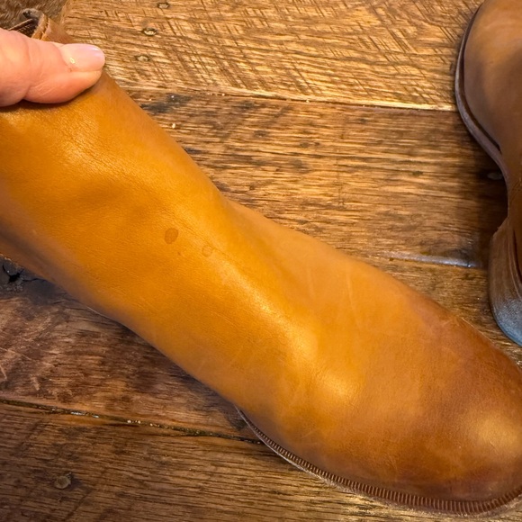 Kork-Ease Brown Leather Ankle Booties - Picture 7 of 8